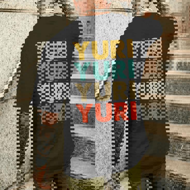 Yuri 百合 メンズTシャツ バックプリント 彼への贈り物