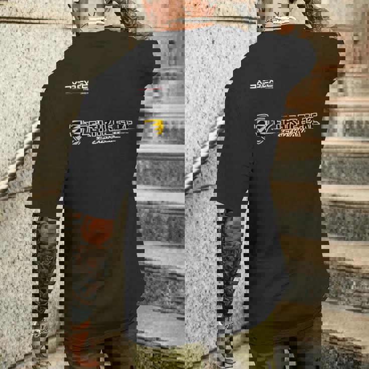 Zethree IshikawaExe_21_Devin Gilligan メンズTシャツ バックプリント 彼への贈り物