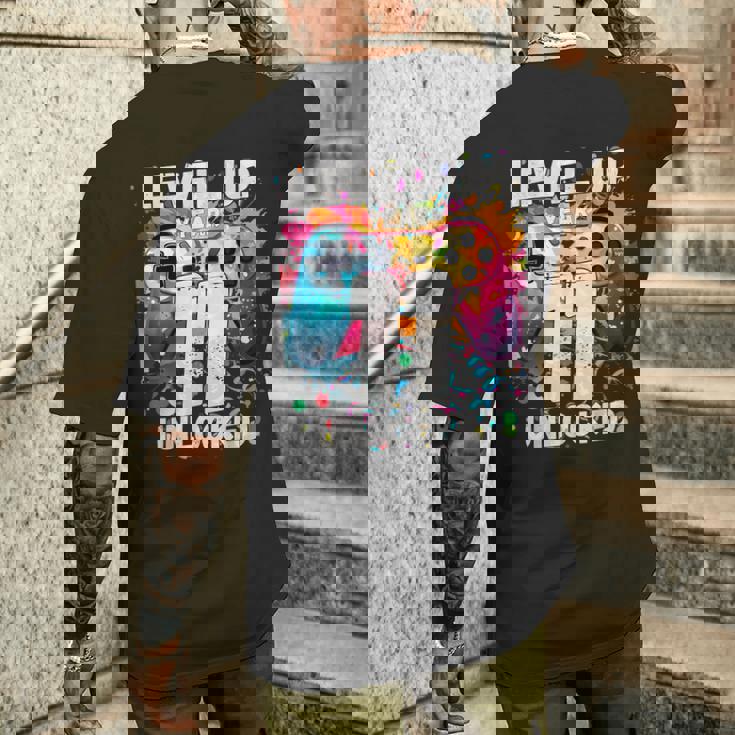 「My 11Th Birthday Boy」ゲーム ビデオゲーム 11歳の誕生日 メンズTシャツ バックプリント 彼への贈り物