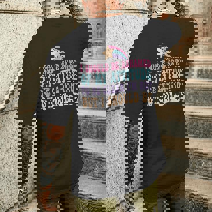 「私がそうでないはずだ、はっきりする」という態度を恥じています。 メンズTシャツ バックプリント 彼への贈り物