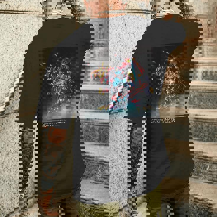 『Gridman×Dynazenon』劇場版制作決定ビジュアル メンズTシャツ バックプリント 彼への贈り物