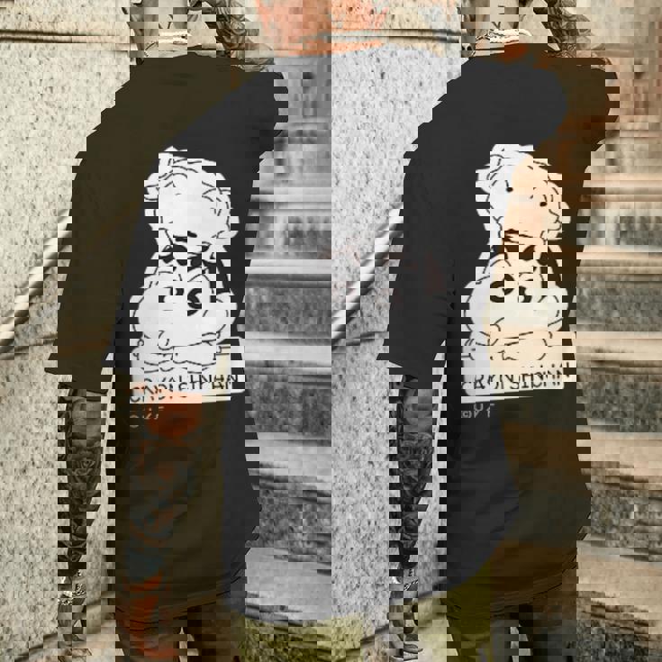 【まんが】クレヨンしんちゃん しんちゃんとシロ メンズTシャツ バックプリント 彼への贈り物