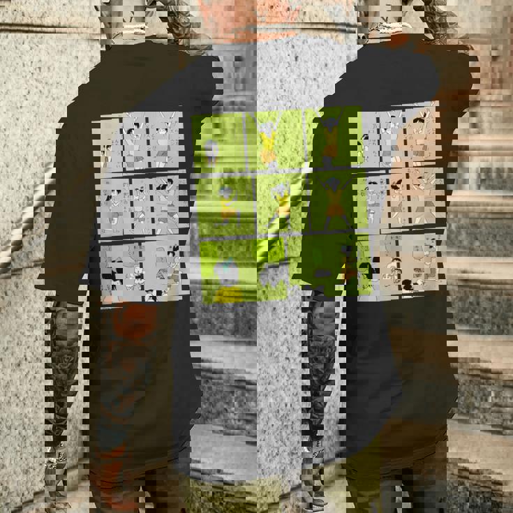 【まんが】クレヨンしんちゃん よしなが先生 ひまわり体操 メンズTシャツ バックプリント 彼への贈り物