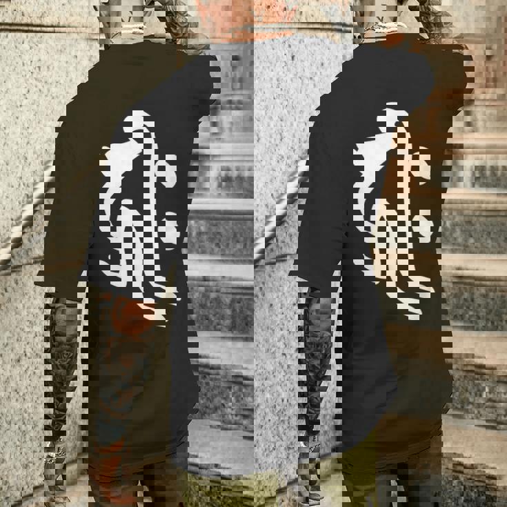 【キリーク】梵字 子年 戌年 亥年 干支 守護梵字 千手観音菩薩 阿弥陀如来 10月 11月 12月生まれ 悉曇文字 メンズTシャツ バックプリント 彼への贈り物