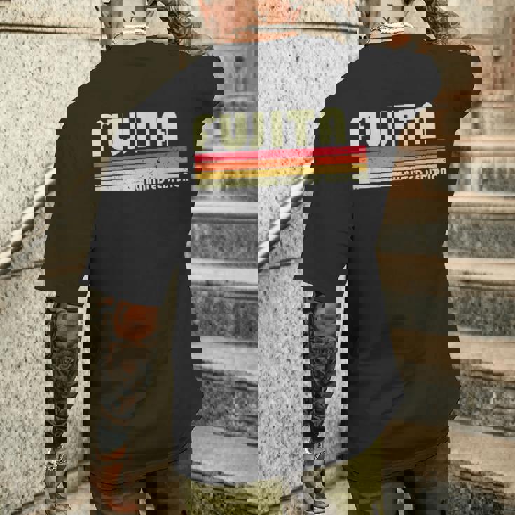 【藤田 ふじた】名前 名字 家族お揃い ギャグ ネタ ウケ狙い 贈り物 ギフト 面白い おもしろ メンズTシャツ バックプリント 彼への贈り物