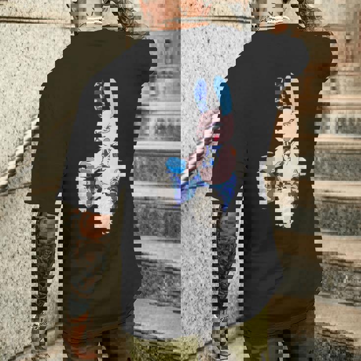 うさぎ星人２号 メンズTシャツ バックプリント 彼への贈り物