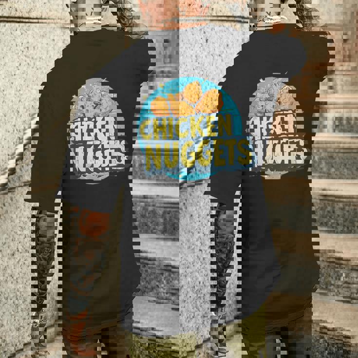 おいしいチキンナゲット コスチューム メンズTシャツ バックプリント 彼への贈り物