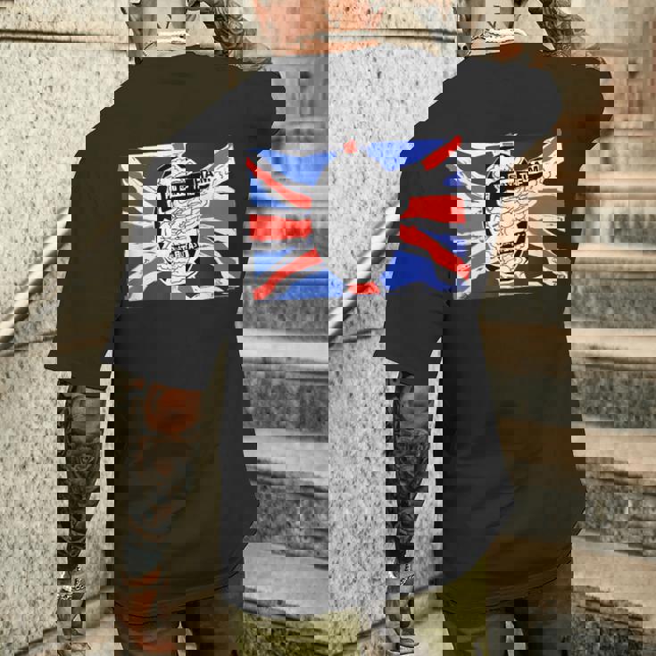 おだてブタがいっぱい デザインb メンズTシャツ バックプリント 彼への贈り物