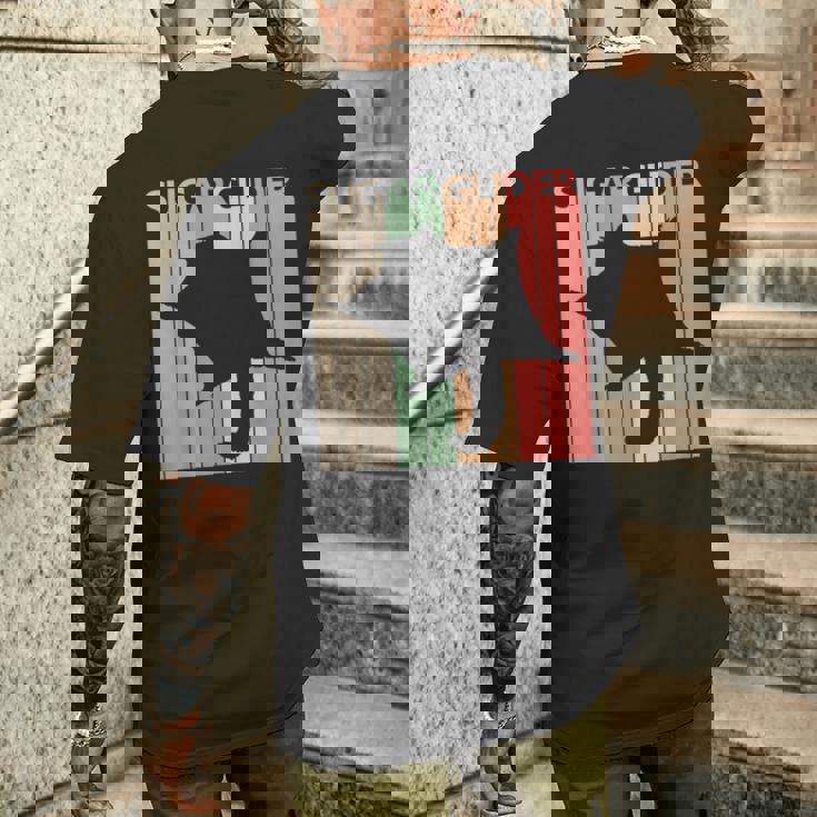 かわいい フクロモモンガ 動物の メンズTシャツ バックプリント 彼への贈り物