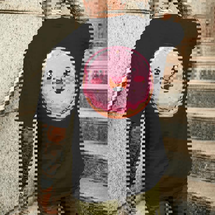 かわいいドーナツ I キッズ ドーナツ メンズTシャツ バックプリント 彼への贈り物