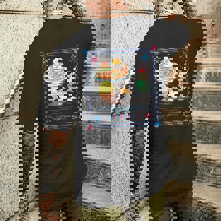 ぐでたま レトロ メンズTシャツ バックプリント 彼への贈り物