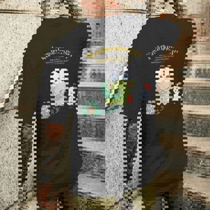 けろけろけろっぴ ハピネスマイルーム メンズTシャツ バックプリント 彼への贈り物