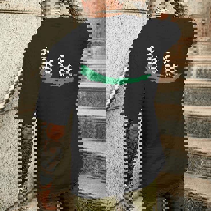 こだま 日本のお化けジャパン 童話 メンズTシャツ バックプリント 彼への贈り物