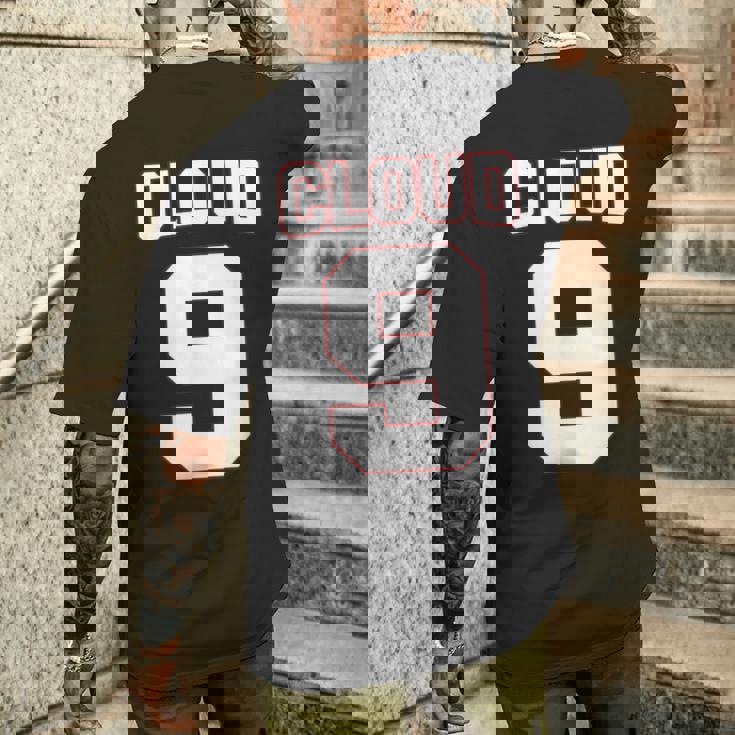 この面白いコスチュームでクラウド9の穏やかな体験をしてください。 メンズTシャツ バックプリント 彼への贈り物