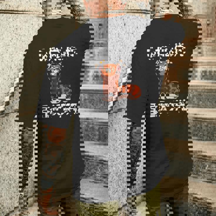 じゅげむじゅげむ五秒でブチギレ ネタ 落語 言い間違い もじり ジョーク ギャグ ツッコミ パンダ おもしろ メンズTシャツ バックプリント 彼への贈り物