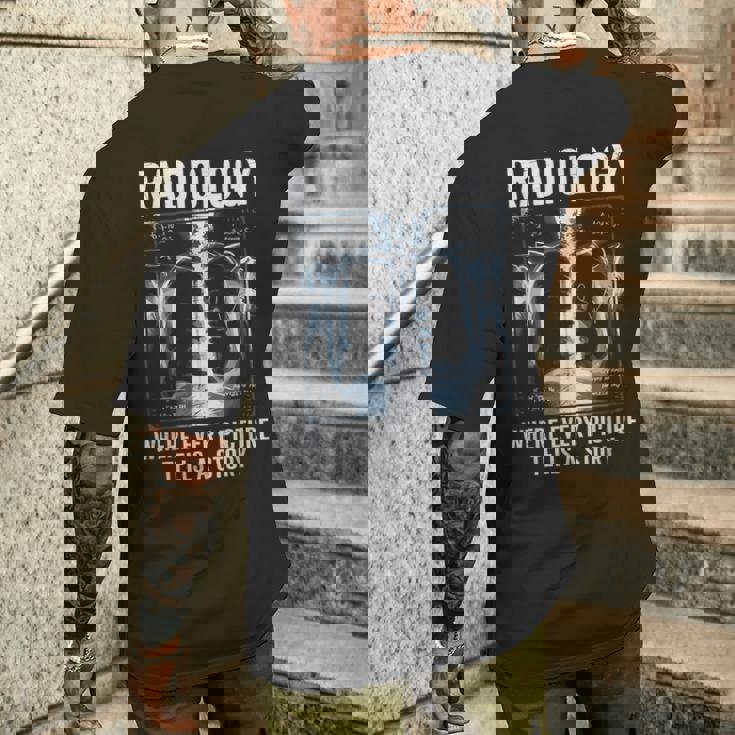 すべての写真が物語を語る放射線科医 メンズTシャツ バックプリント 彼への贈り物