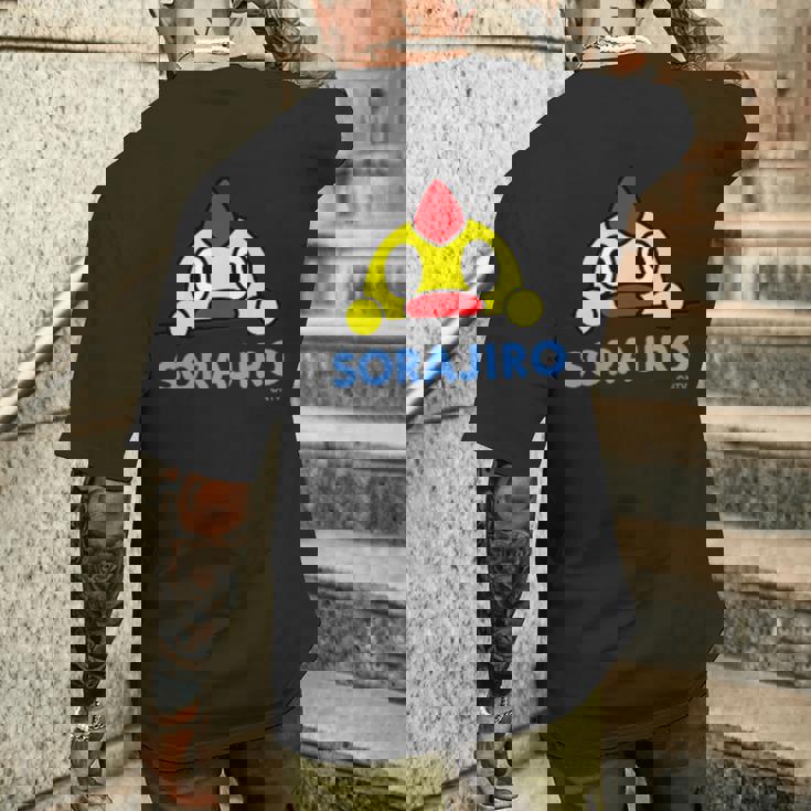 そらジローワンポイント メンズTシャツ バックプリント 彼への贈り物