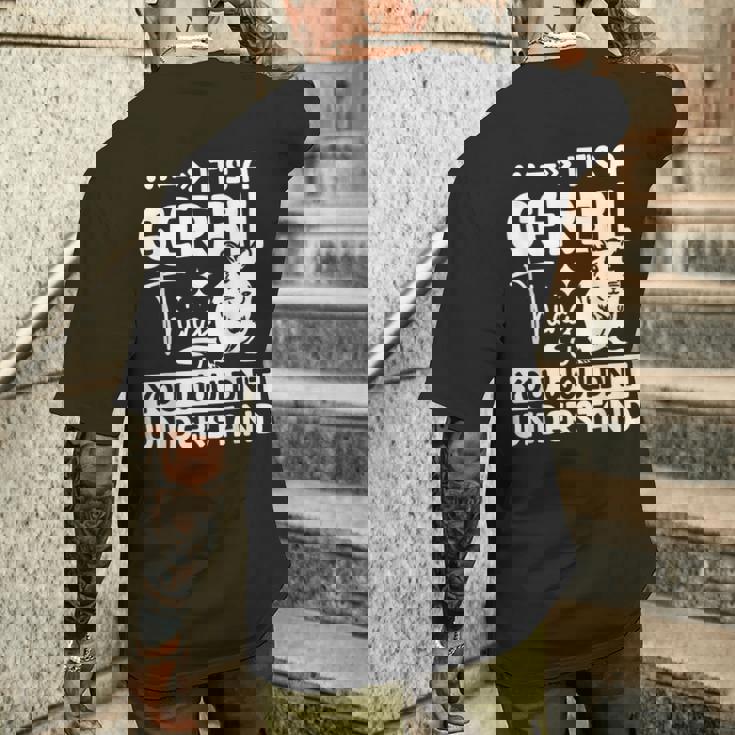 それは君には理解できないだろうスナネズミのことだ メンズTシャツ バックプリント 彼への贈り物