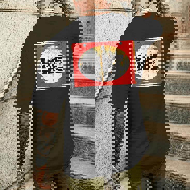 たばこ 昭和 レトロ 看板 昭和風 デザイン レトロな雰囲気 レトロ好き おもしろ メンズTシャツ バックプリント 彼への贈り物