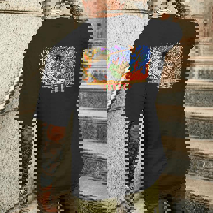 ねぶたデザイン タイガ メンズTシャツ バックプリント 彼への贈り物