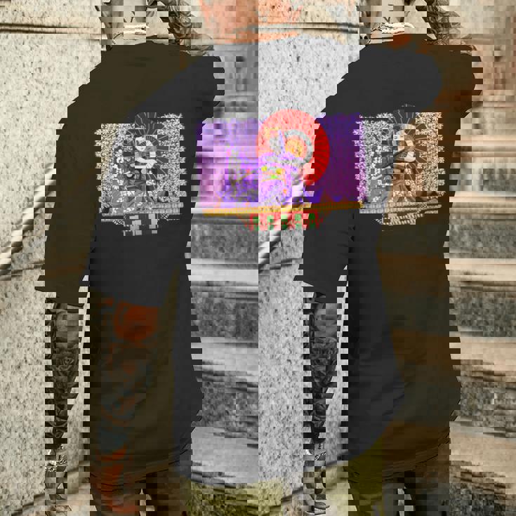 ねぶたデザイン ユキノジョウ メンズTシャツ バックプリント 彼への贈り物