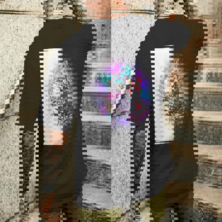 アイドルランドプリパラ デザインc メンズTシャツ バックプリント 彼への贈り物