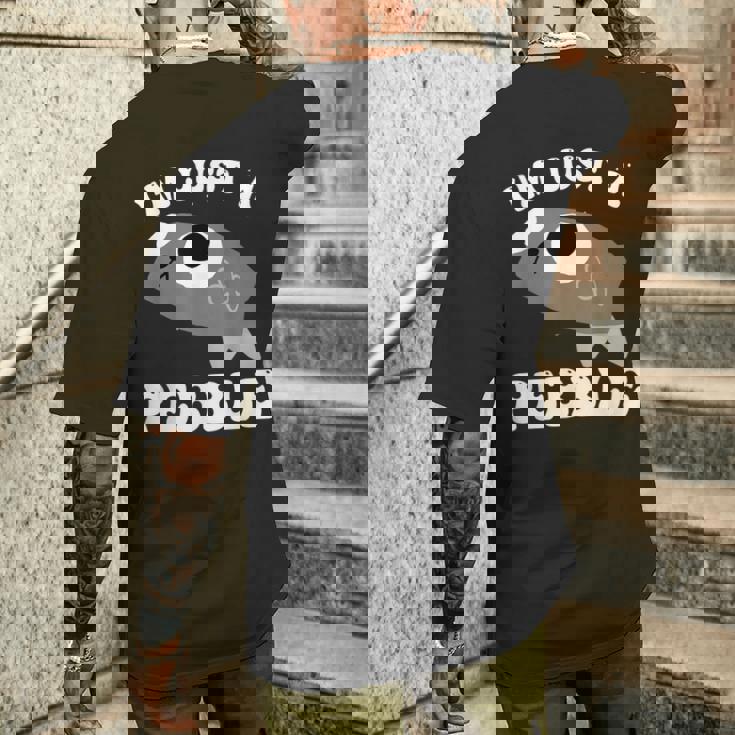 アイム・ジャスト・ア・ペブル・ダンディーズ・ワールド メンズTシャツ バックプリント 彼への贈り物