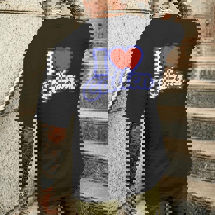 アイ・ラブ・カレン メンズTシャツ バックプリント 彼への贈り物