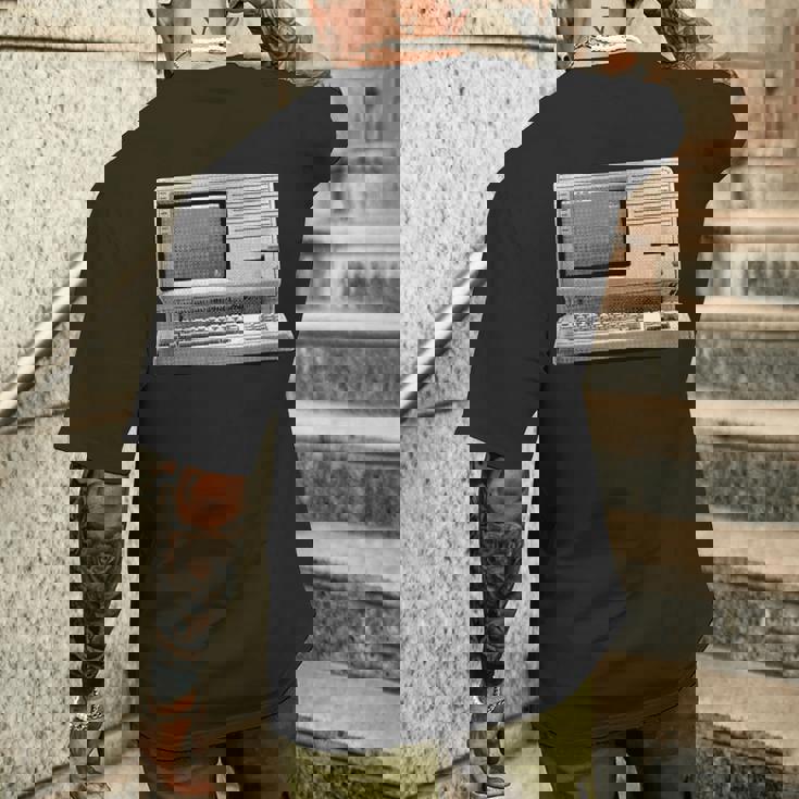 アップル Lisa コンピュータ メンズTシャツ バックプリント 彼への贈り物