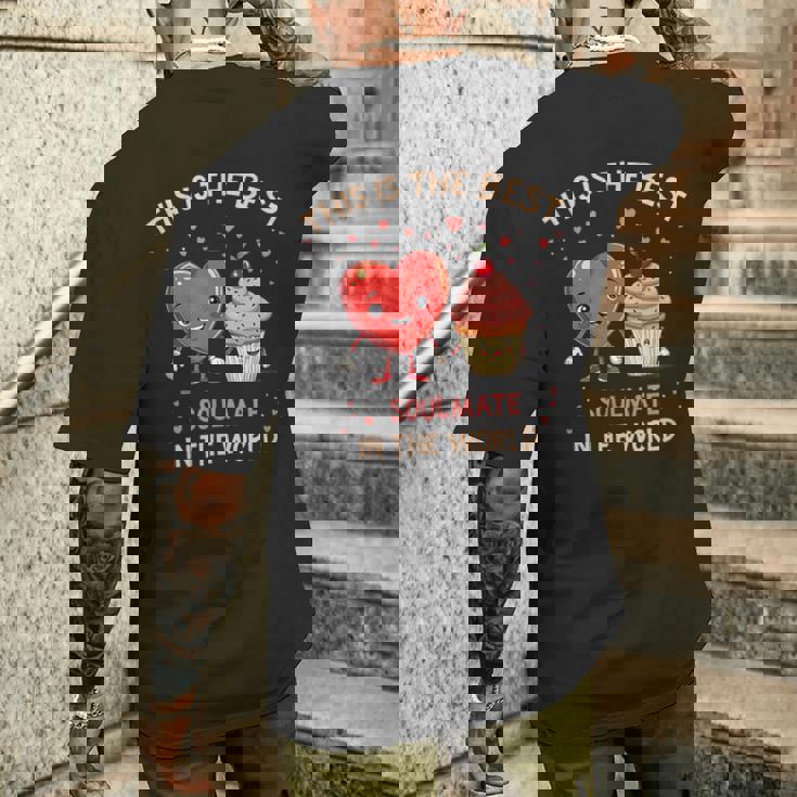 アニバーサリーソウルメイトシャツ メンズTシャツ バックプリント 彼への贈り物