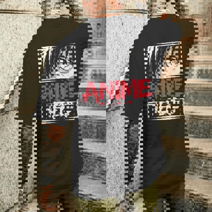 アニメオタクオタクアイマンガファングラフィック メンズTシャツ バックプリント 彼への贈り物