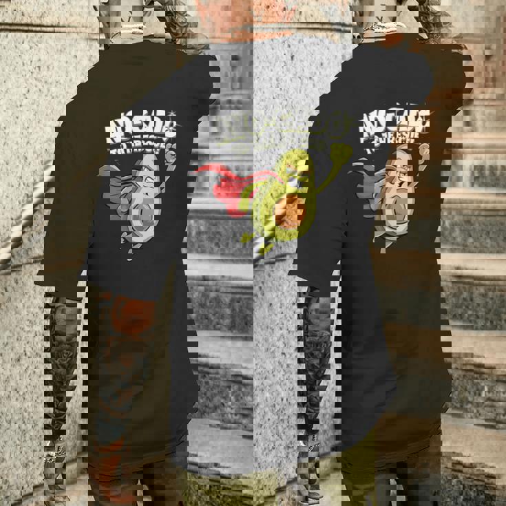 アボカド レスキュー トゥ ザ レスキュー メンズTシャツ バックプリント 彼への贈り物