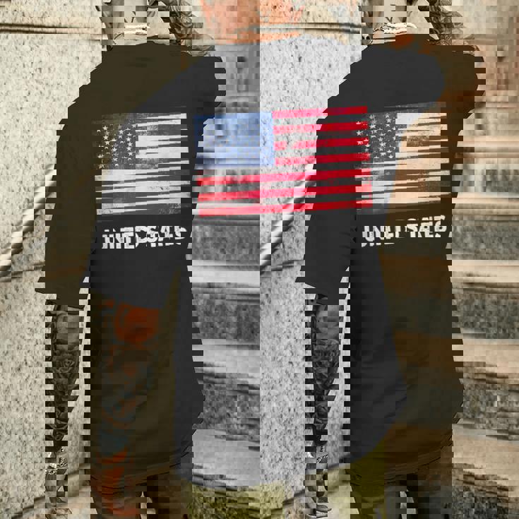 アメリカ国旗tシャツ メンズTシャツ バックプリント 彼への贈り物