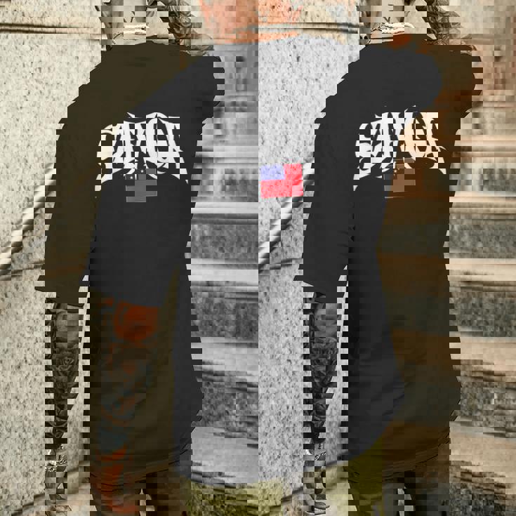 アメリカ領サモアタンクトップ メンズTシャツ バックプリント 彼への贈り物