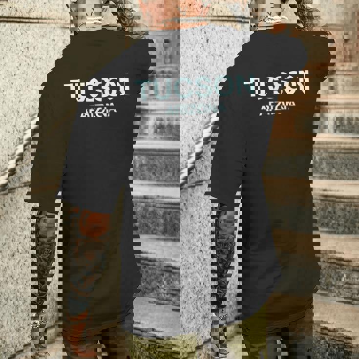 アリゾナ州ツーソン 素晴らしいシティギフト ツーソン メンズTシャツ バックプリント 彼への贈り物