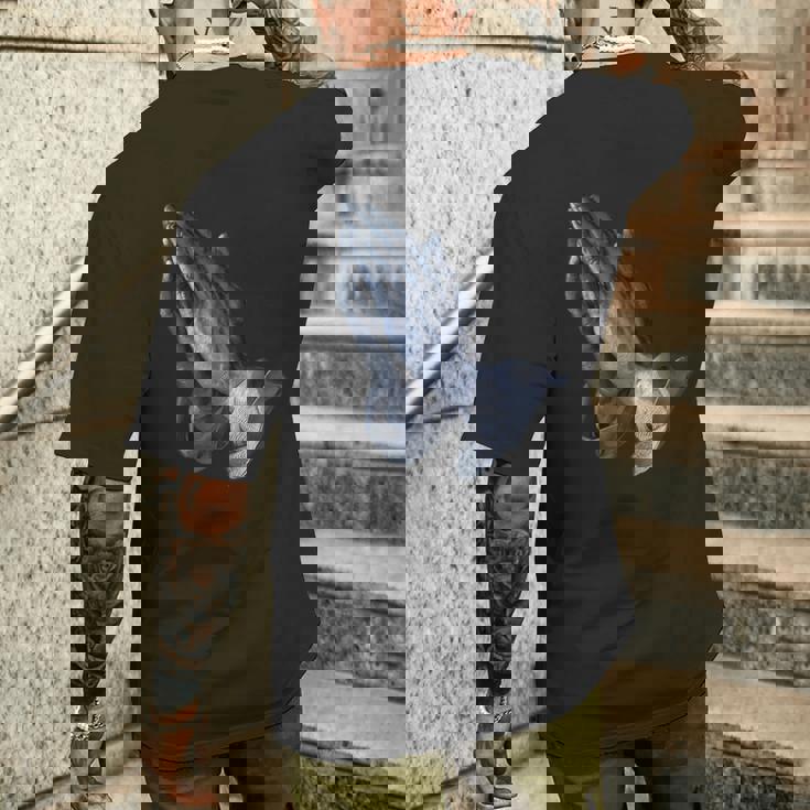 アルブレヒト・デューラーによる使徒の手 1508 メンズTシャツ バックプリント 彼への贈り物