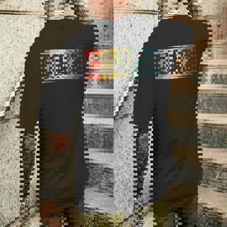 アンティーク調コーチスポーツ メンズTシャツ バックプリント 彼への贈り物