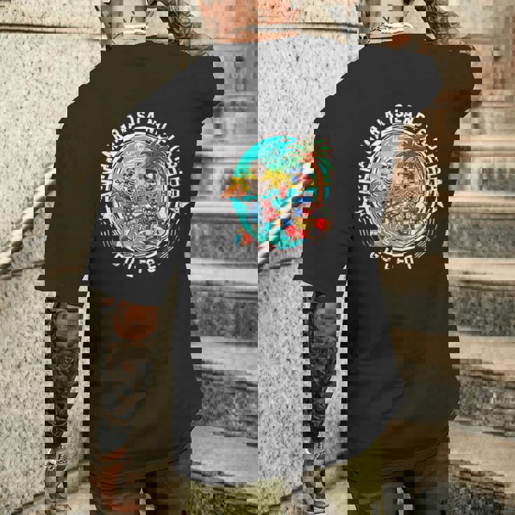 アンナマリアアイランドビーチフロリダメンズ&レディース メンズTシャツ バックプリント 彼への贈り物