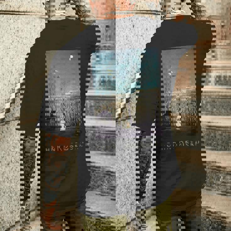 アンリ・ルソー カーニバル イブニング メンズTシャツ バックプリント 彼への贈り物