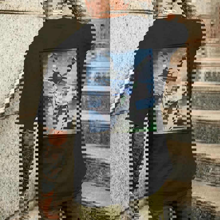 アートムーブメント、ダダイズム、フランシス・ピカビア メンズTシャツ バックプリント 彼への贈り物