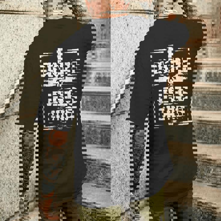 イエス・キリストの弟子 キリスト教宣教師 Lds メンズTシャツ バックプリント 彼への贈り物