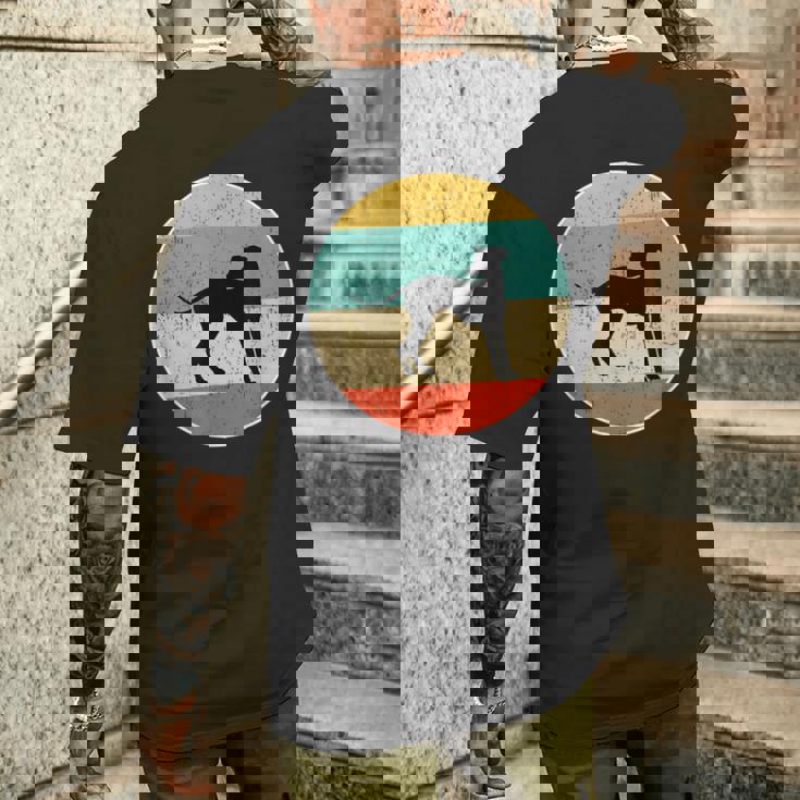 イタリアン・グレイハウンド・ドッグ メンズTシャツ バックプリント 彼への贈り物