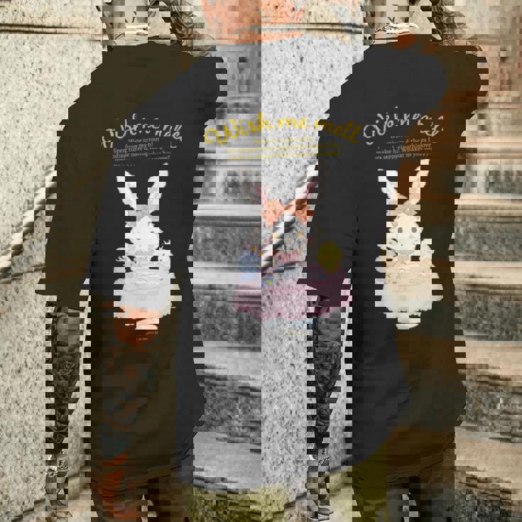 ウィッシュミーメル ハピネスマイルーム メンズTシャツ バックプリント 彼への贈り物