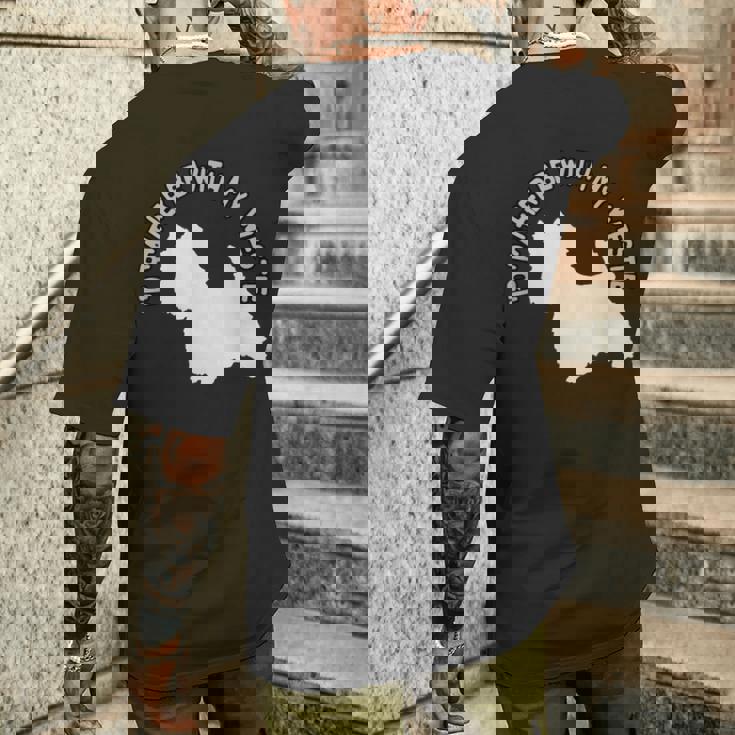 ウエスト・ハイランド・テリア-ウェスティと一緒にいたい メンズTシャツ バックプリント 彼への贈り物