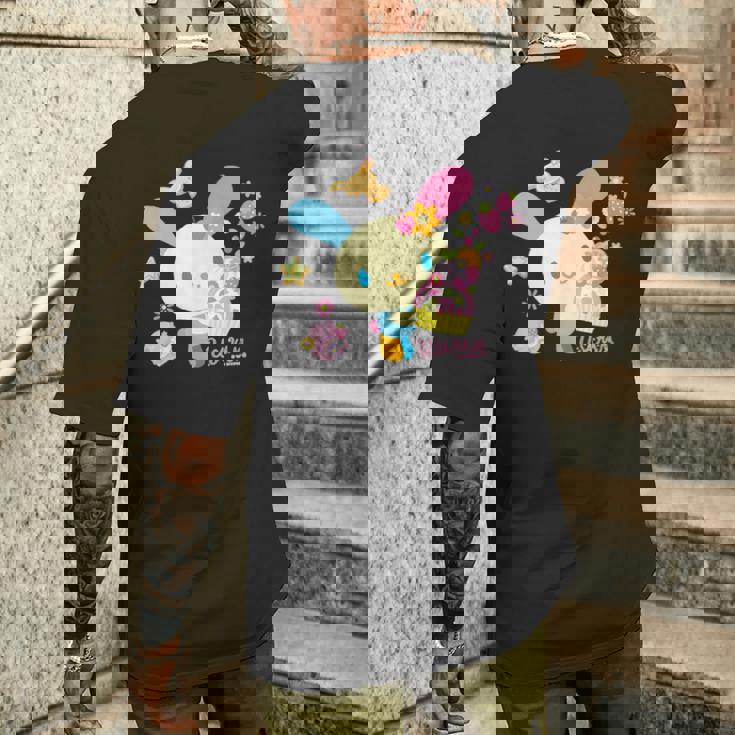 ウサハナ ケーキ メンズTシャツ バックプリント 彼への贈り物