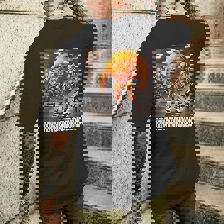 ウディンドゥン-イタリアンブレインロットミーム メンズTシャツ バックプリント 彼への贈り物