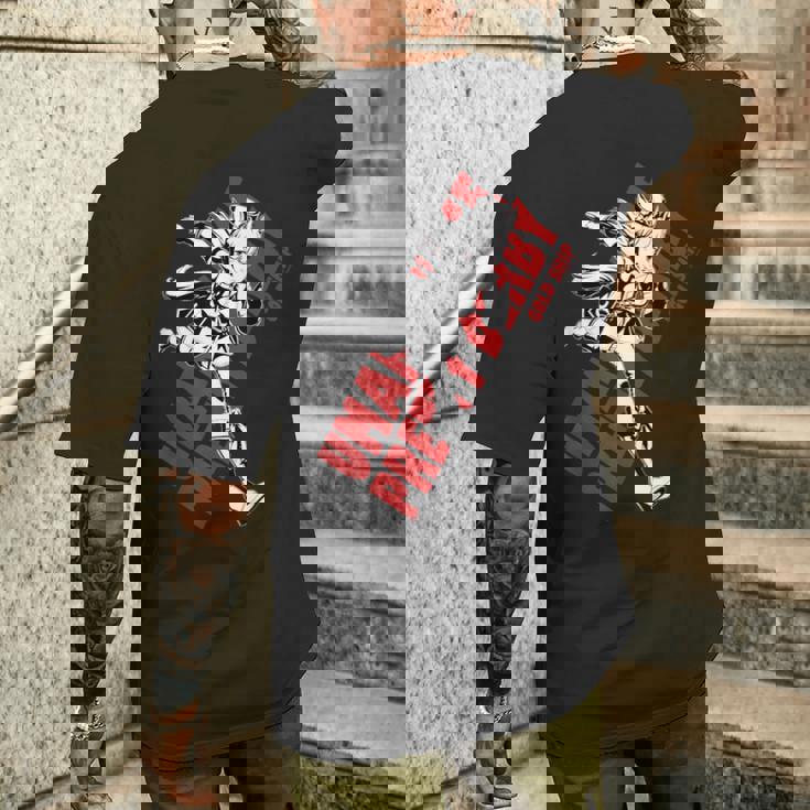 ウマ娘 プリティーダービー ゴールドシップ メンズTシャツ バックプリント 彼への贈り物