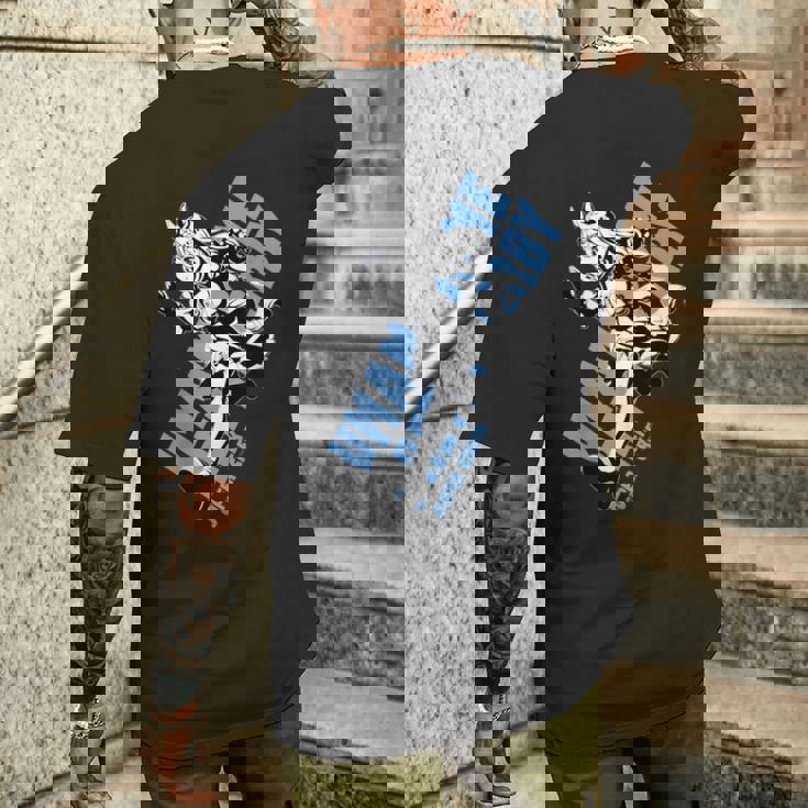 ウマ娘 プリティーダービー スーパークリーク メンズTシャツ バックプリント 彼への贈り物