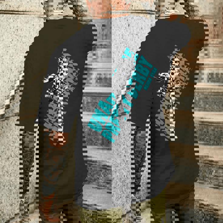 ウマ娘 プリティーダービー メジロライアン メンズTシャツ バックプリント 彼への贈り物