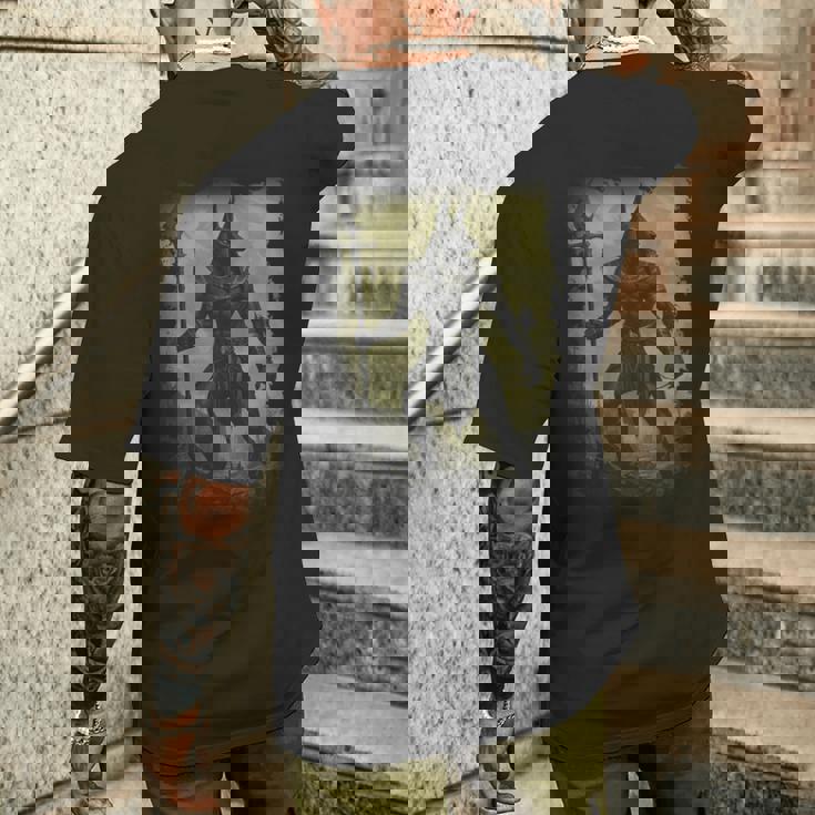 エジプト神アヌビス古代神話 メンズTシャツ バックプリント 彼への贈り物